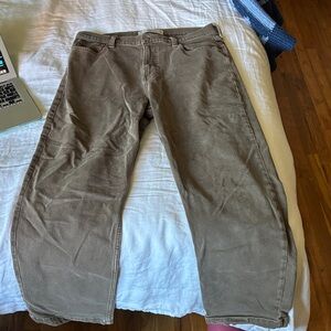 Hollister Men's Tan Corduroy Pants